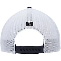 Chicago White Sox MLB Navy/White Chicago Sox Flag Fill Trucker Snapback Hat