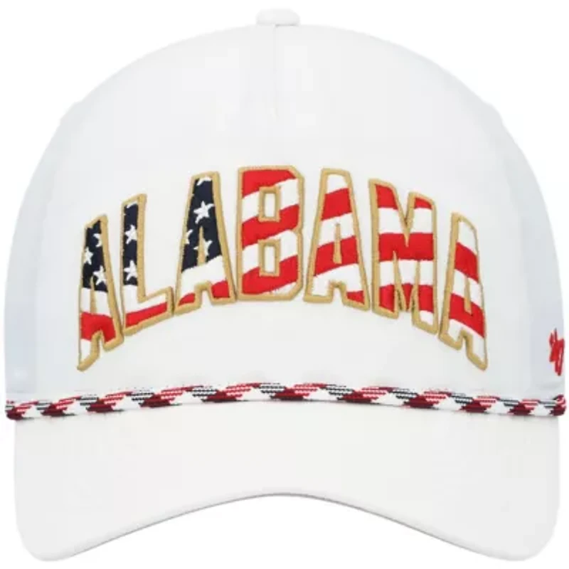 Alabama Crimson Tide NCAA Alabama Tide Stars and Stripes Flag Flutter Hitch Snapback Hat