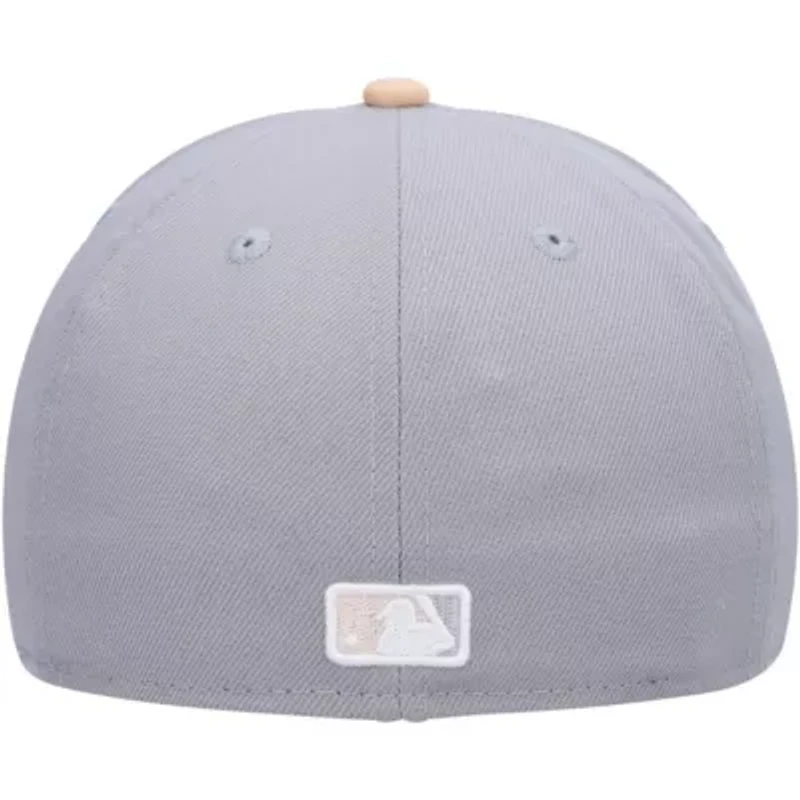 Oakland Athletics MLB Gray/Peach 1987 All-Star Game Undervisor 59FIFTY Fitted Hat