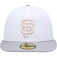 MLB White/Gray San Francisco Giants 2002 World Series Side Patch Undervisor 59FIFTY Fitted Hat