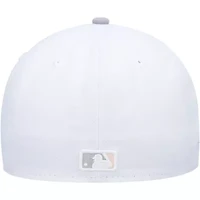 MLB White/Gray San Francisco Giants 2002 World Series Side Patch Undervisor 59FIFTY Fitted Hat