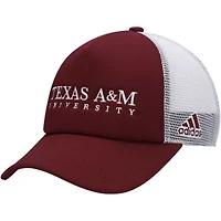 NCAA Maroon/White Texas A&M Aggies Foam Trucker Snapback Hat