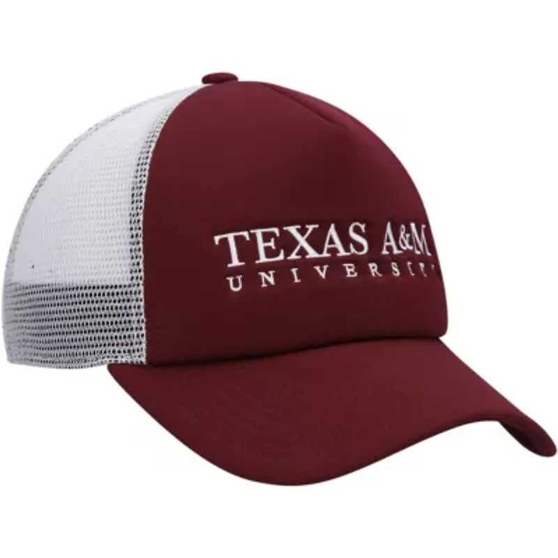 NCAA Maroon/White Texas A&M Aggies Foam Trucker Snapback Hat