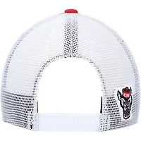 NCAA Red/White NC State Wolfpack Foam Trucker Snapback Hat
