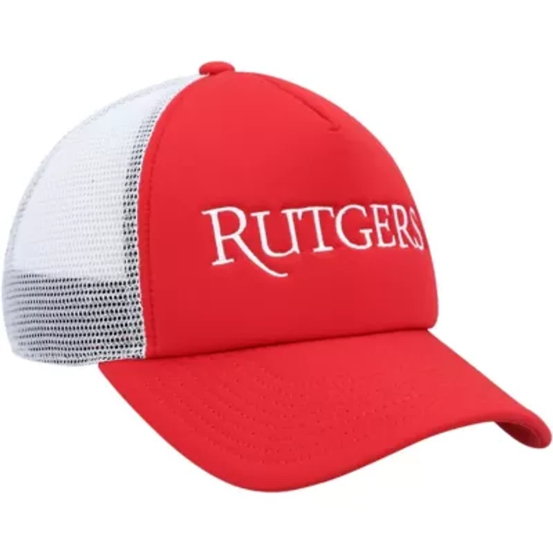 Rutgers Scarlet Knights NCAA Scarlet/White Rutgers Knights Foam Trucker Snapback Hat