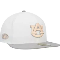 NCAA White/Gray Auburn Tigers Neutral Apricot 59FIFTY Fitted Hat