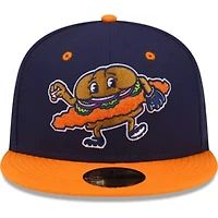 MiLB Navy/Orange Peoria Chiefs Theme Night 59FIFTY Fitted Hat