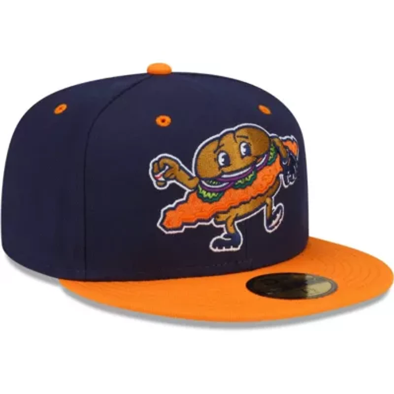 MiLB Navy/Orange Peoria Chiefs Theme Night 59FIFTY Fitted Hat