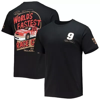 NASCAR Checkered Flag Bill Elliott Legends 3-Spot T-Shirt