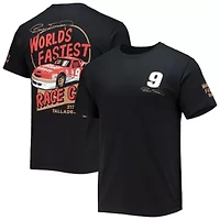 NASCAR Checkered Flag Bill Elliott Legends 3-Spot T-Shirt