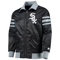 Chicago White Sox MLB Chicago Sox The Captain II Full-Zip Varsity Jacket