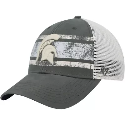 NCAA Green/White Michigan State Spartans Interlude MVP Trucker Snapback Hat
