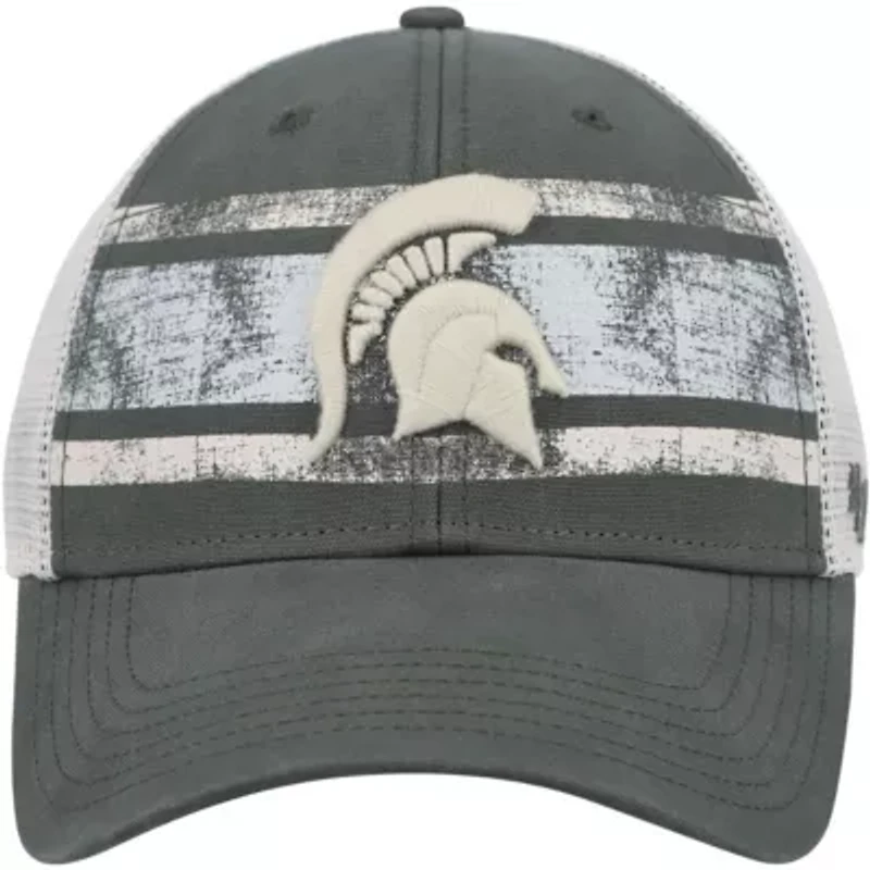 NCAA Green/White Michigan State Spartans Interlude MVP Trucker Snapback Hat