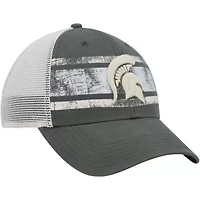 NCAA Green/White Michigan State Spartans Interlude MVP Trucker Snapback Hat