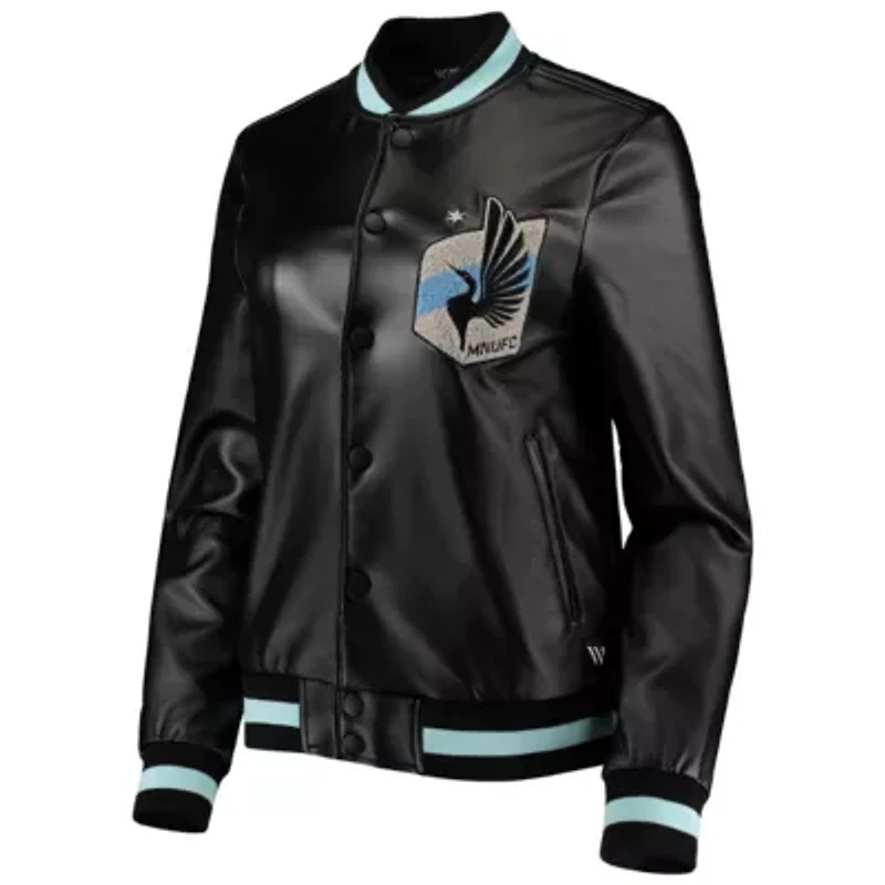 MLS Minnesota United FC Full-Snap Bomber Jacket