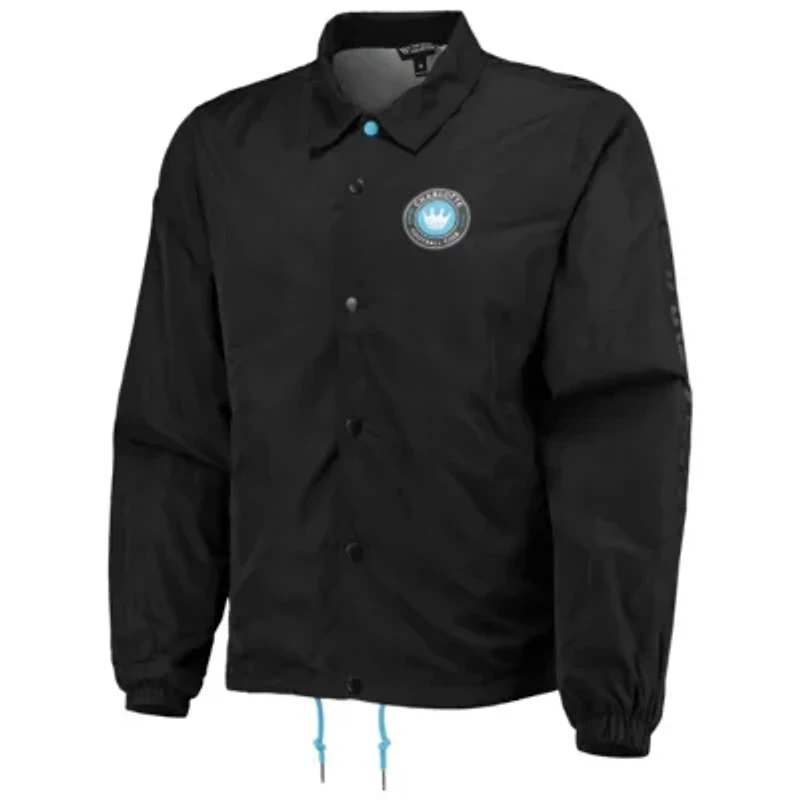 MLS Charlotte FC Coaches Full-Snap Jacket