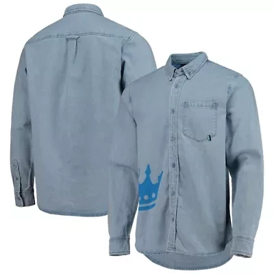 MLS Charlotte FC Button-Down Long Sleeve Shirt