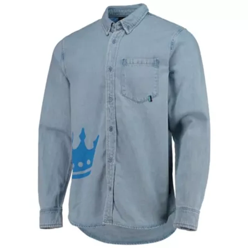 MLS Charlotte FC Button-Down Long Sleeve Shirt
