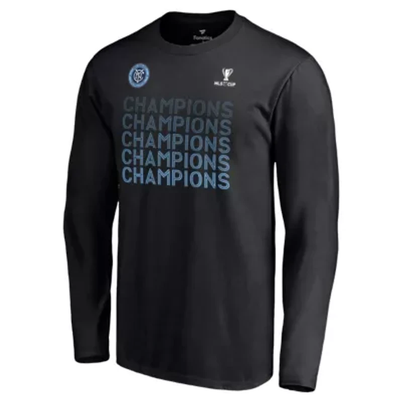 MLS Fanatics New York City FC 2021 Cup s Standard Long Sleeve T-Shirt