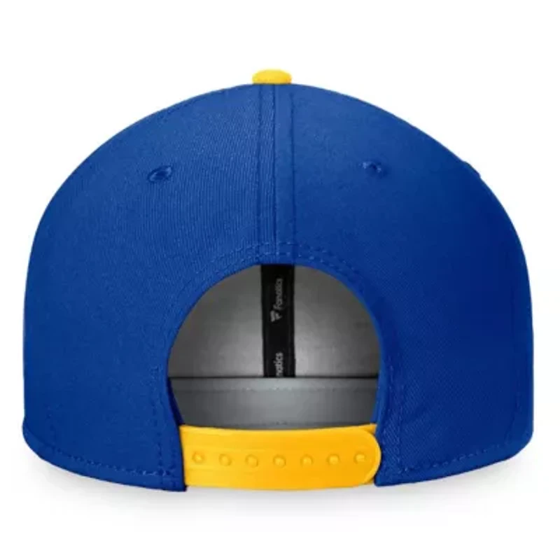 NHL Fanatics Blue/Gold St. Louis Blues Iconic Color Blocked Snapback Hat