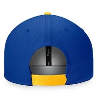 NHL Fanatics Blue/Gold St. Louis Blues Iconic Color Blocked Snapback Hat
