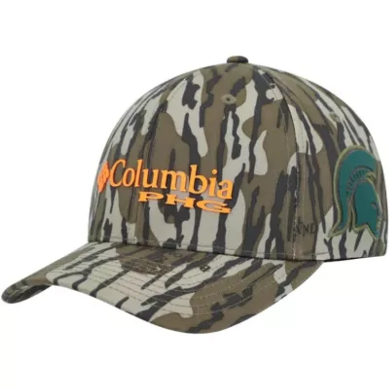 NCAA Mossy Oak Michigan State Spartans Bottomland Flex Hat