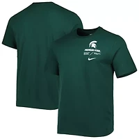 NCAA Nike Michigan State Spartans Team Practice Performance T-Shirt