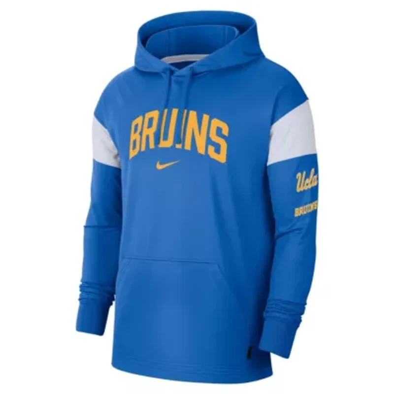 NCAA Nike UCLA Bruins Jersey Performance Pullover Hoodie