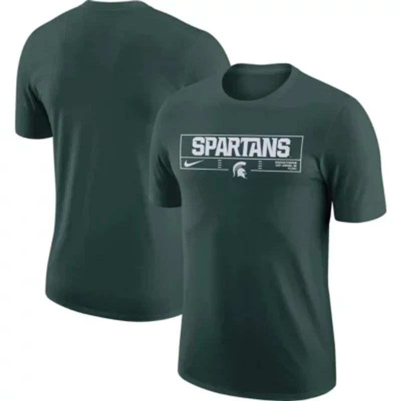 NCAA Nike Michigan State Spartans Wordmark Stadium T-Shirt