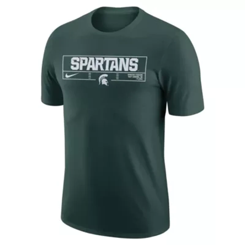 NCAA Nike Michigan State Spartans Wordmark Stadium T-Shirt