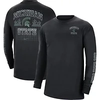 NCAA Nike Michigan State Spartans Tour Max 90 Long Sleeve T-Shirt