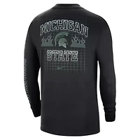 NCAA Nike Michigan State Spartans Tour Max 90 Long Sleeve T-Shirt