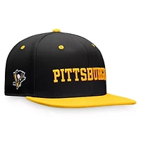 NHL Fanatics Black/Gold Pittsburgh Penguins City Two-Tone Snapback Hat