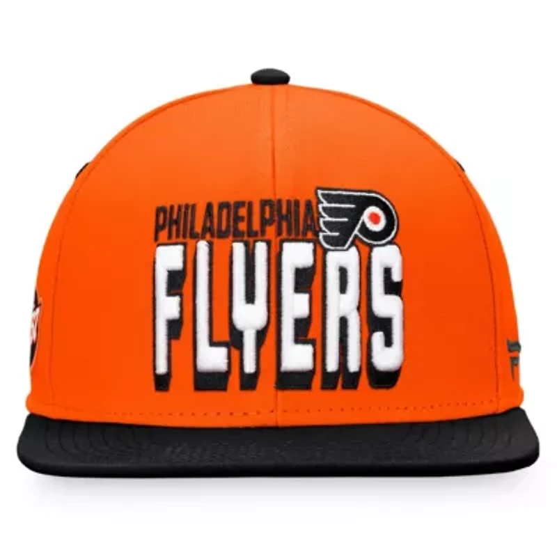 NHL Fanatics Orange/Black Philadelphia Flyers Retro Two-Tone Snapback Hat