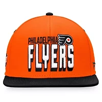 NHL Fanatics Orange/Black Philadelphia Flyers Retro Two-Tone Snapback Hat