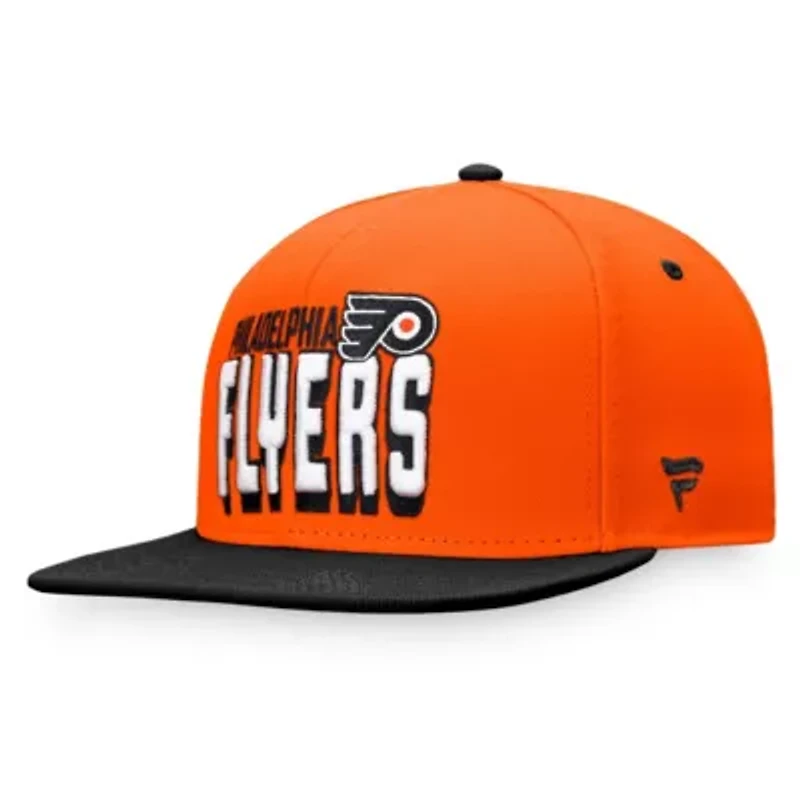 NHL Fanatics Orange/Black Philadelphia Flyers Retro Two-Tone Snapback Hat