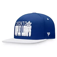 NHL Fanatics Toronto Maple Leafs Retro Two-Tone Snapback Hat