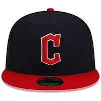 MLB Navy/Red Cleveland Guardians Authentic Collection On-Field 59FIFTY Fitted Hat