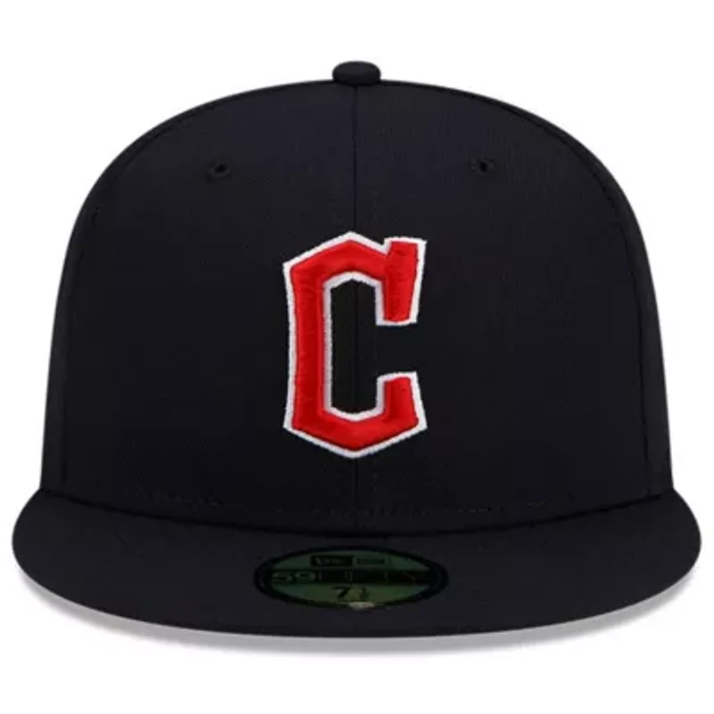 MLB Cleveland Guardians Road Authentic Collection On-Field 59FIFTY Fitted Hat