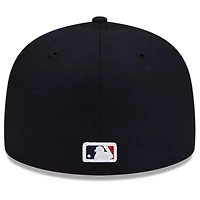 MLB Cleveland Guardians Road Authentic Collection On-Field 59FIFTY Fitted Hat