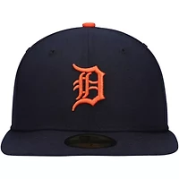 MLB Detroit Tigers Authentic Collection On-Field Road 59FIFTY Fitted Hat