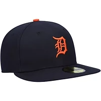 MLB Detroit Tigers Authentic Collection On-Field Road 59FIFTY Fitted Hat