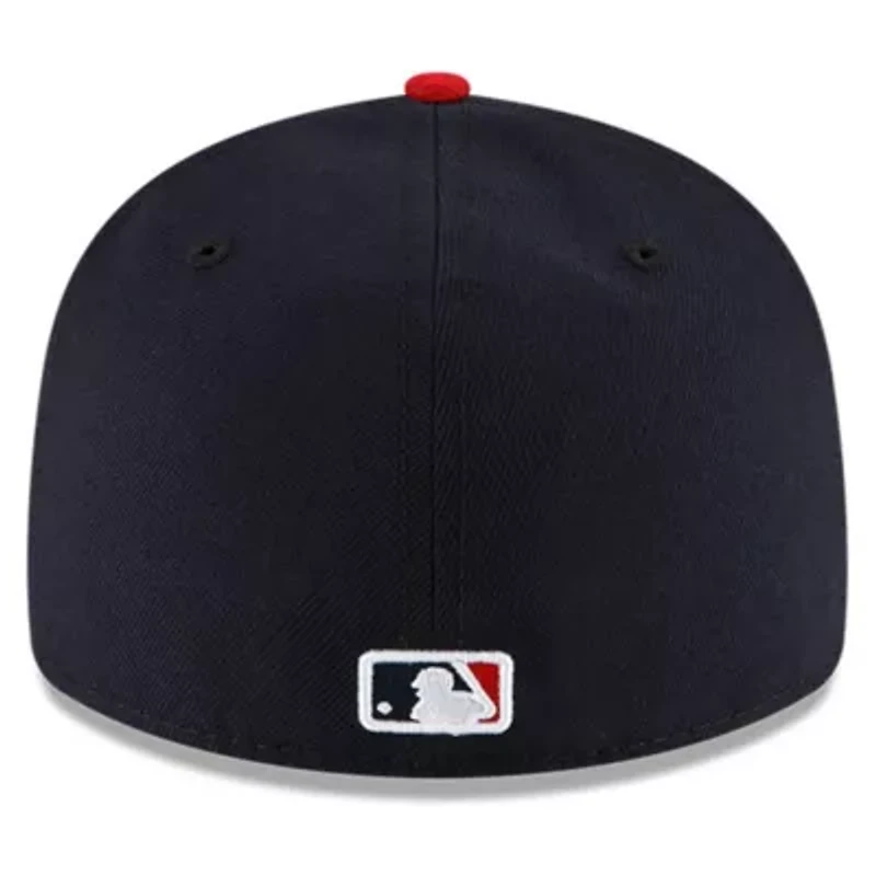 MLB Navy/Red Cleveland Guardians Authentic Collection On-Field Home Low 59FIFTY Fitted Hat