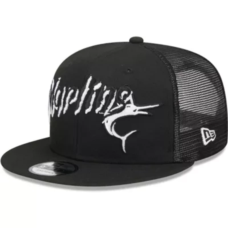 MLB Miami Marlins Street Trucker 9FIFTY Snapback Hat