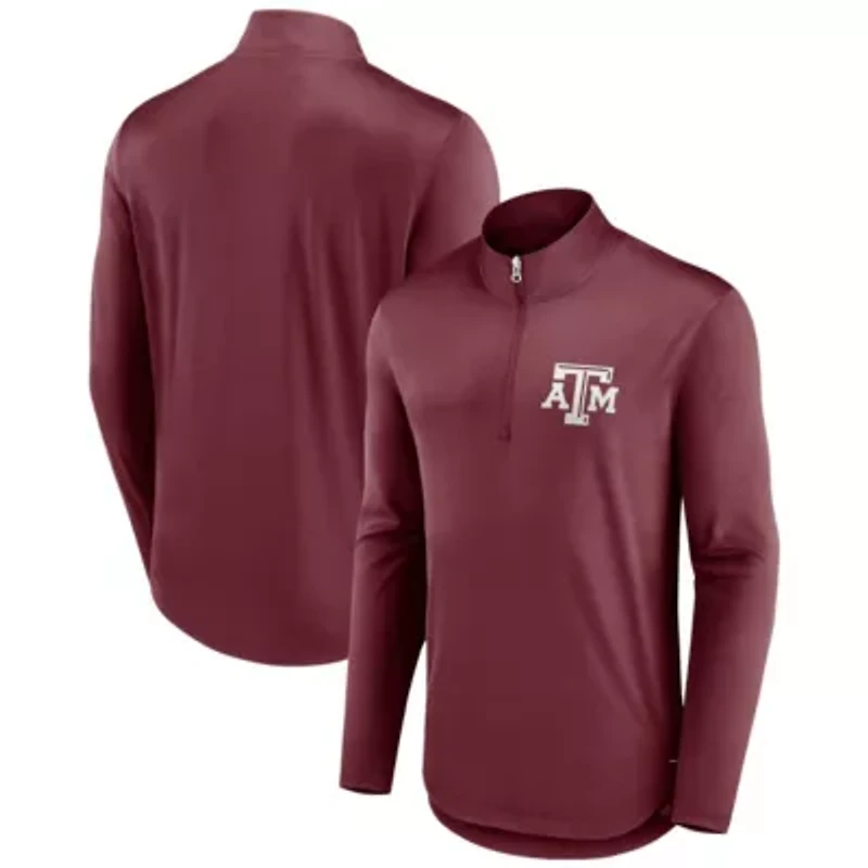 NCAA Fanatics Texas A&M Aggies Tough Minded Quarter-Zip Top