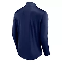 MLB Fanatics Milwaukee Brewers Tough Minded Lightweight Quarter-Zip Pullover