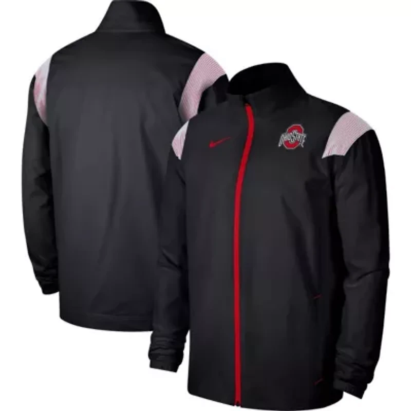 NCAA Nike Ohio State Buckeyes Woven Full-Zip Jacket