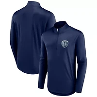 MLS Fanatics Sporting Kansas City Iconic Quarter-Zip Jacket