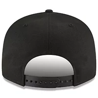 MLB Black/Black Cleveland Guardians 9FIFTY Snapback Adjustable Hat