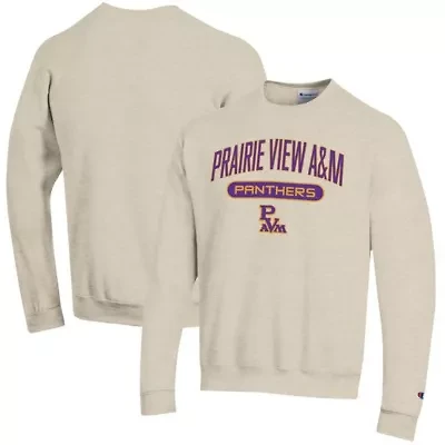 NCAA Prairie View A&M Panthers Eco Powerblend Crewneck Pullover Sweatshirt